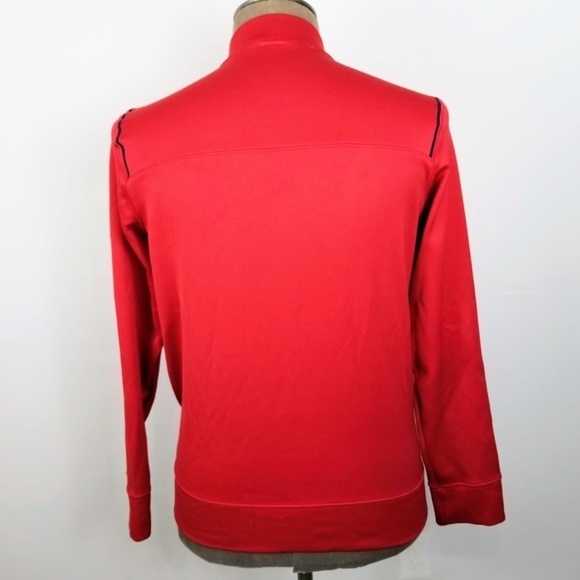 NIKE Baseball Dri-Fit- Mens Small St. Louis Cardinals Performance Full Zip- Red - Picture 3 of 7